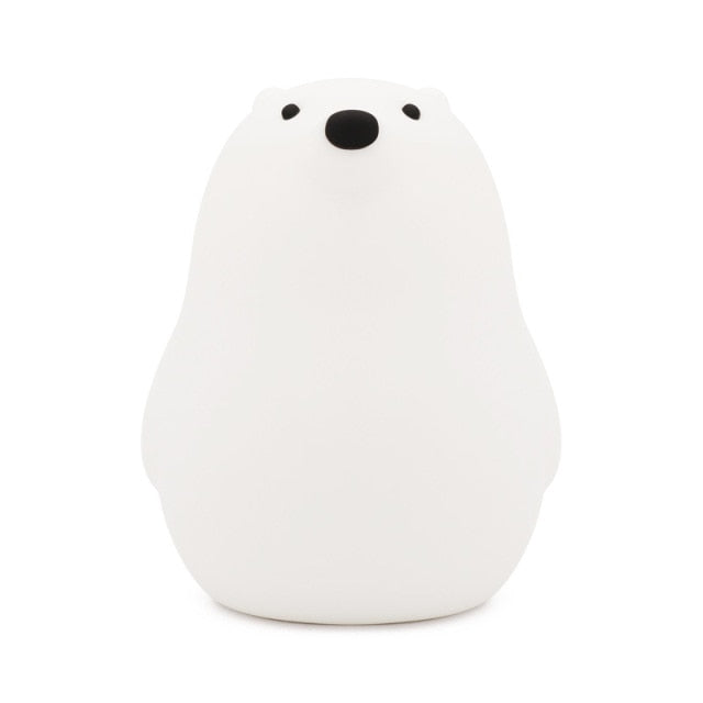Sikunuo | Cute Cartoon Squeezable Atmosphere Night Light