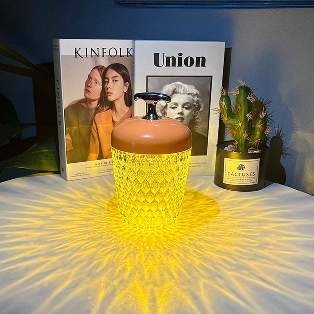 Sikunuo | Nordic Elegant Atmosphere Crystal Table Lamp