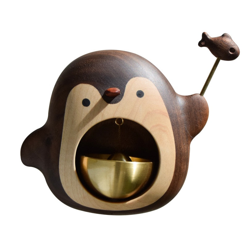 Sikunuo | Solid Wood Cute Hanging Door Bell