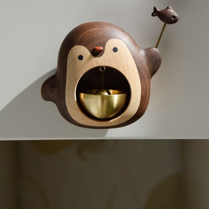 Sikunuo | Solid Wood Cute Hanging Door Bell