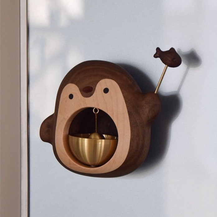 Sikunuo | Solid Wood Cute Hanging Door Bell