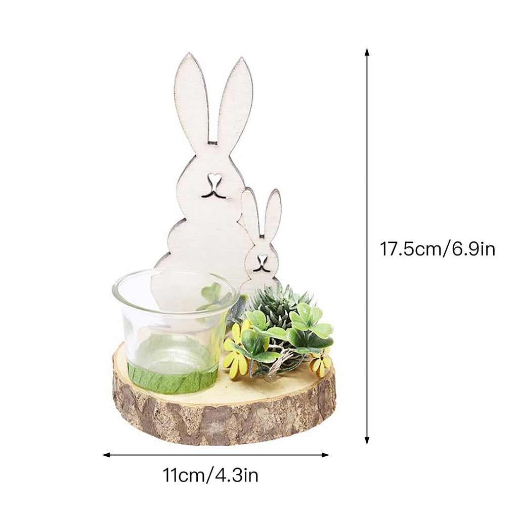 Sikunuo | Easter Bunny Nordic Candle Holder Rabbit