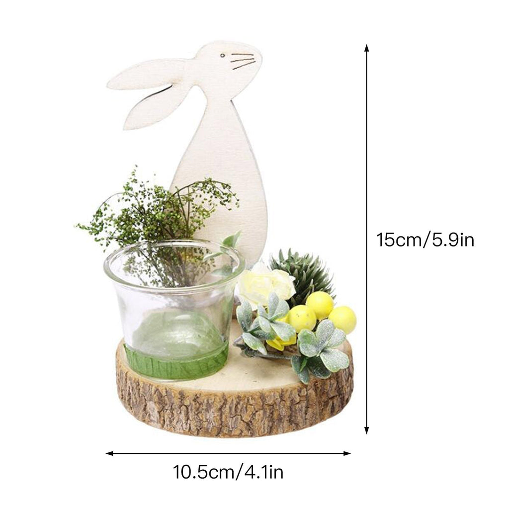 Sikunuo | Easter Bunny Nordic Candle Holder Rabbit