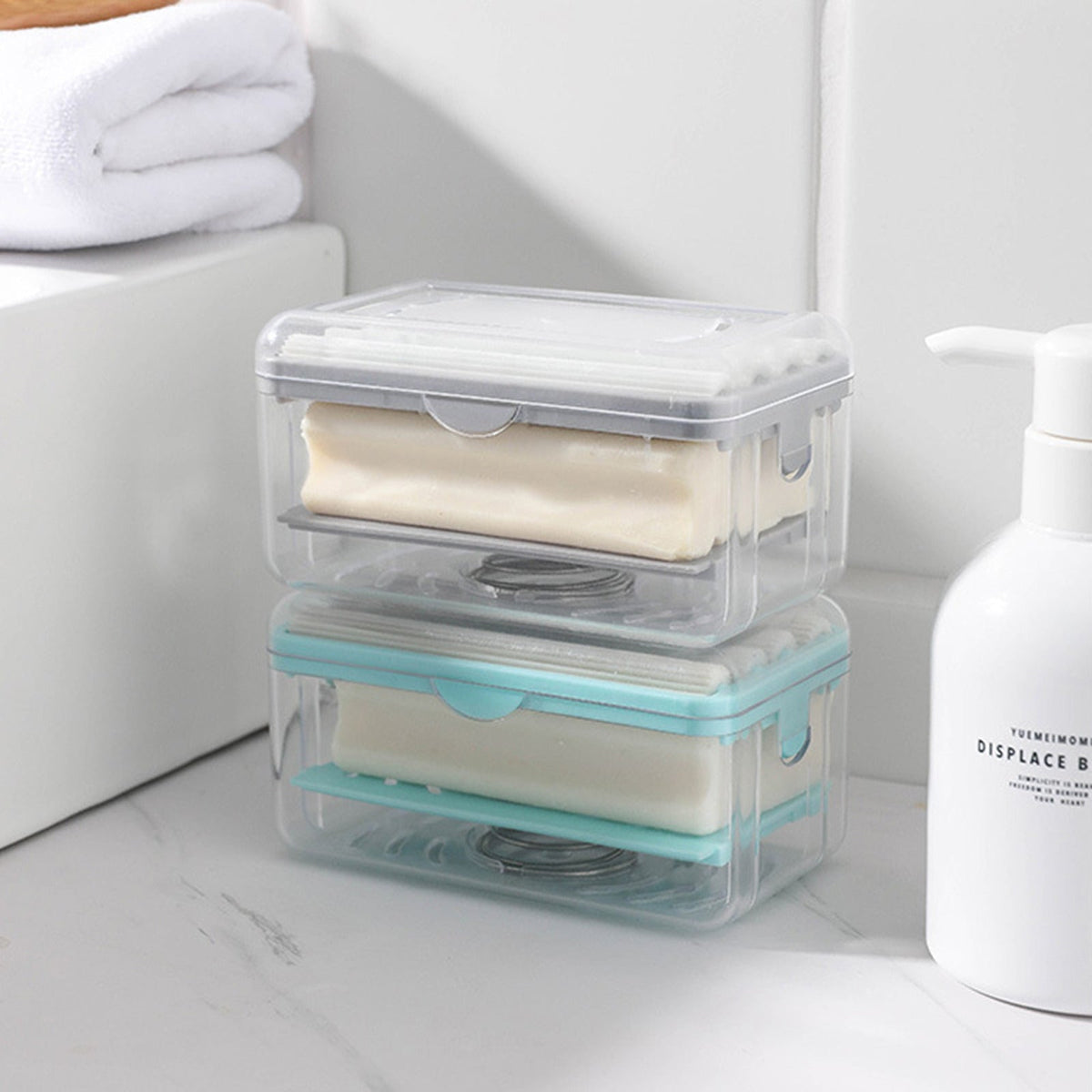 Sikunuo | Foaming Soap Drainer Box Brush