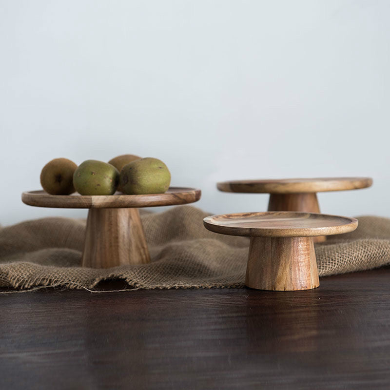 Sikunuo | Japanese Style Wooden Snack Plate