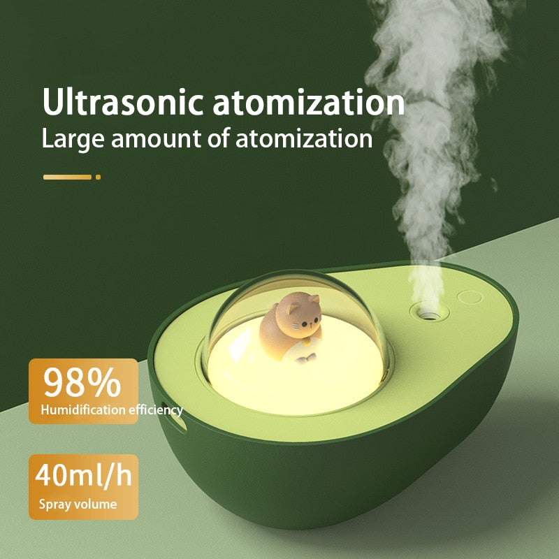 Sikunuo | Cute Avocado Humidifier Night Lamp