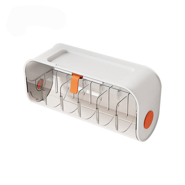 Sikunuo | Punch-Free Wall Clothes Organizer Storage Box