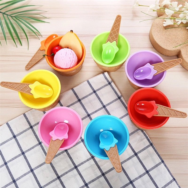 Sikunuo | Candy Melting Ice Cream Bowl Set