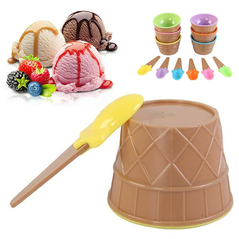 Sikunuo | Candy Melting Ice Cream Bowl Set