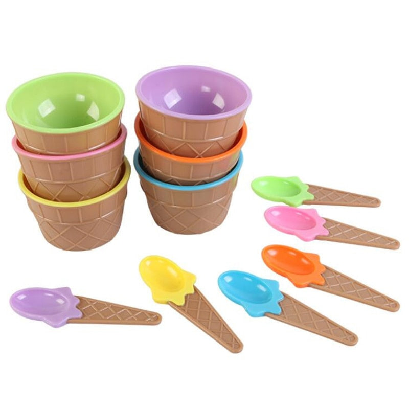 Sikunuo | Candy Melting Ice Cream Bowl Set