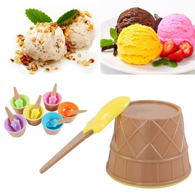 Sikunuo | Candy Melting Ice Cream Bowl Set