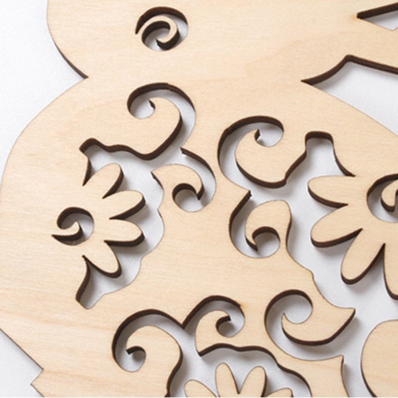 Sikunuo | Creative Easter Wooden Bunny Egg Rack