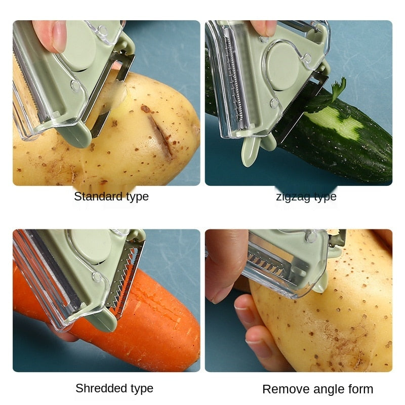 Sikunuo | Magic Multi-Blade Triangle Vegetable Peeler