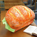 Sikunuo | 2in1 Comfy Hamburger Pillow Seat Cushion