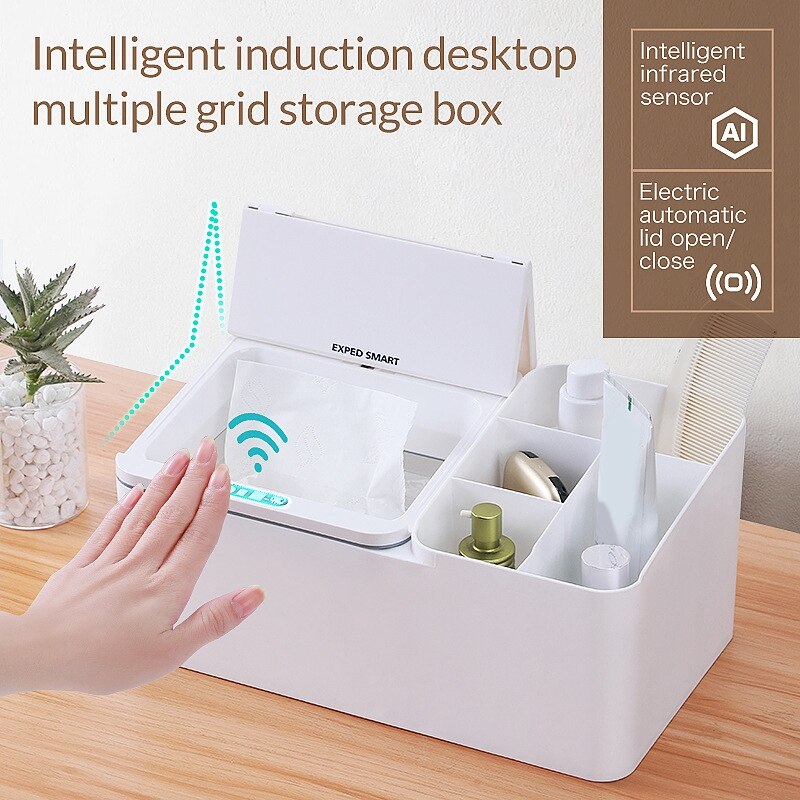 Sikunuo | Smart Sensor Cosmetic Jewelry Storage Box