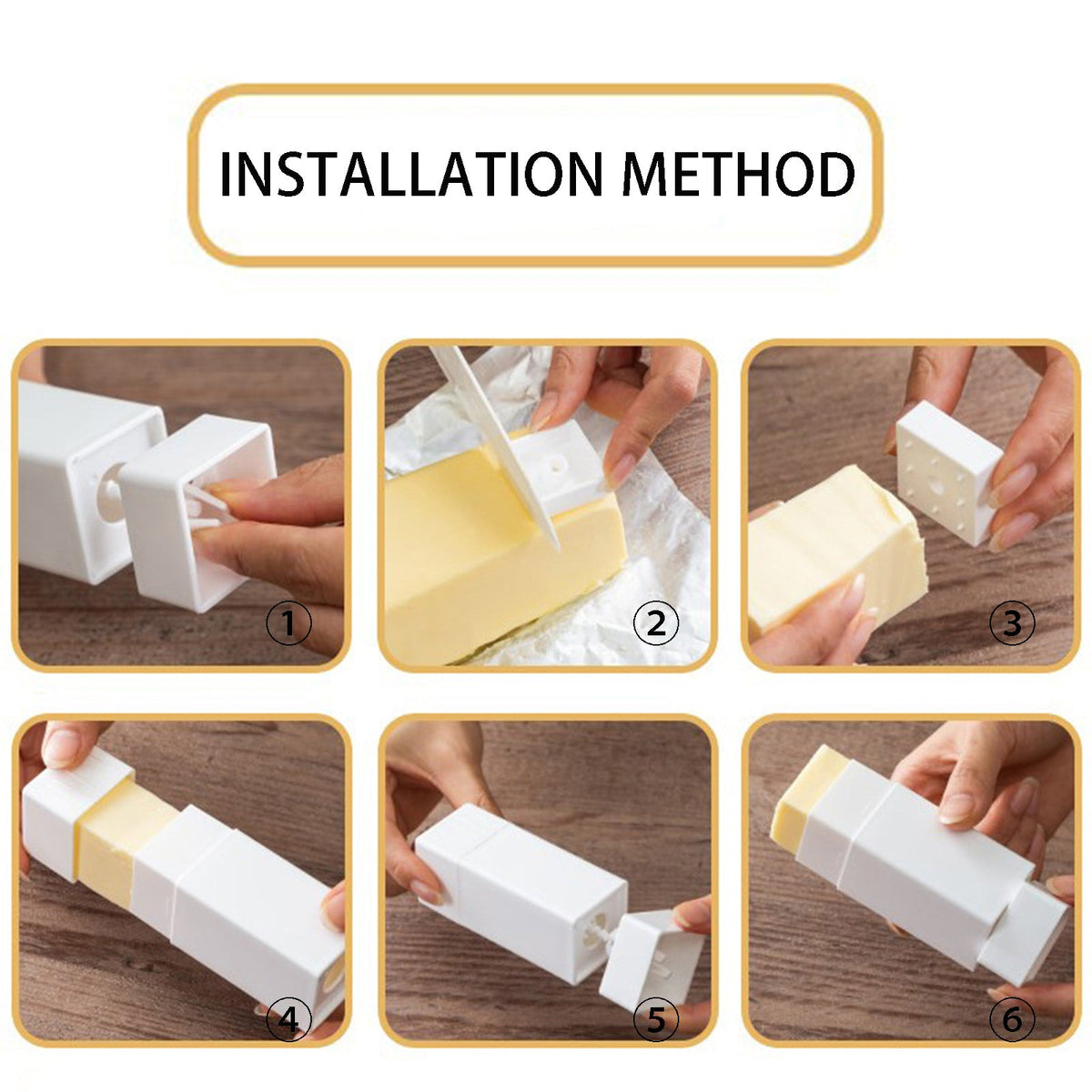 Sikunuo | Creative Handy Butter Spreader Holder