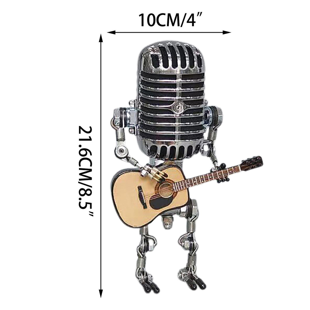 Sikunuo | Vintage Guitar Playing Microphone Robot Lamp