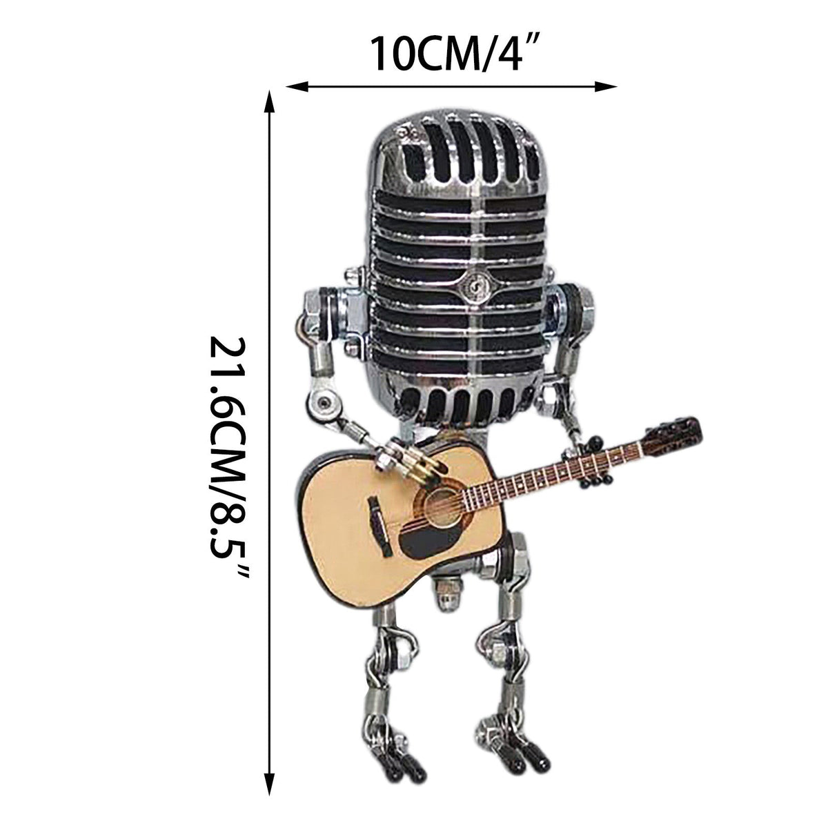 Sikunuo | Vintage Guitar Playing Microphone Robot Lamp
