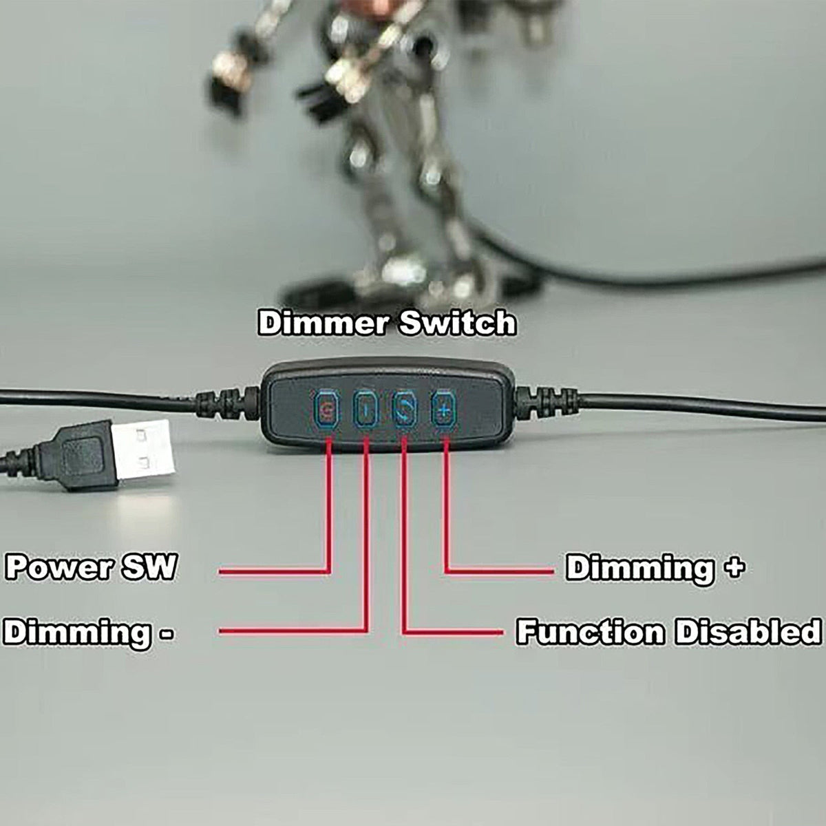 Sikunuo | Vintage Guitar Playing Microphone Robot Lamp