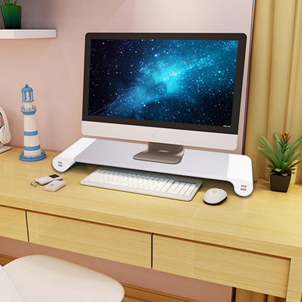 Sikunuo | Universal USB Phone Charging Monitor Riser Stand
