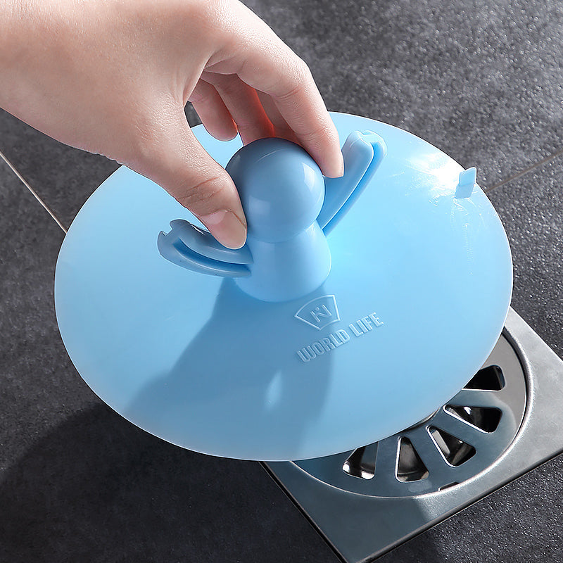 Sikunuo | Blue Man Simple Silicone Drain Cover