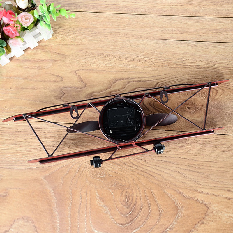 Sikunuo | Creative Retro Aircraft Wall Clock