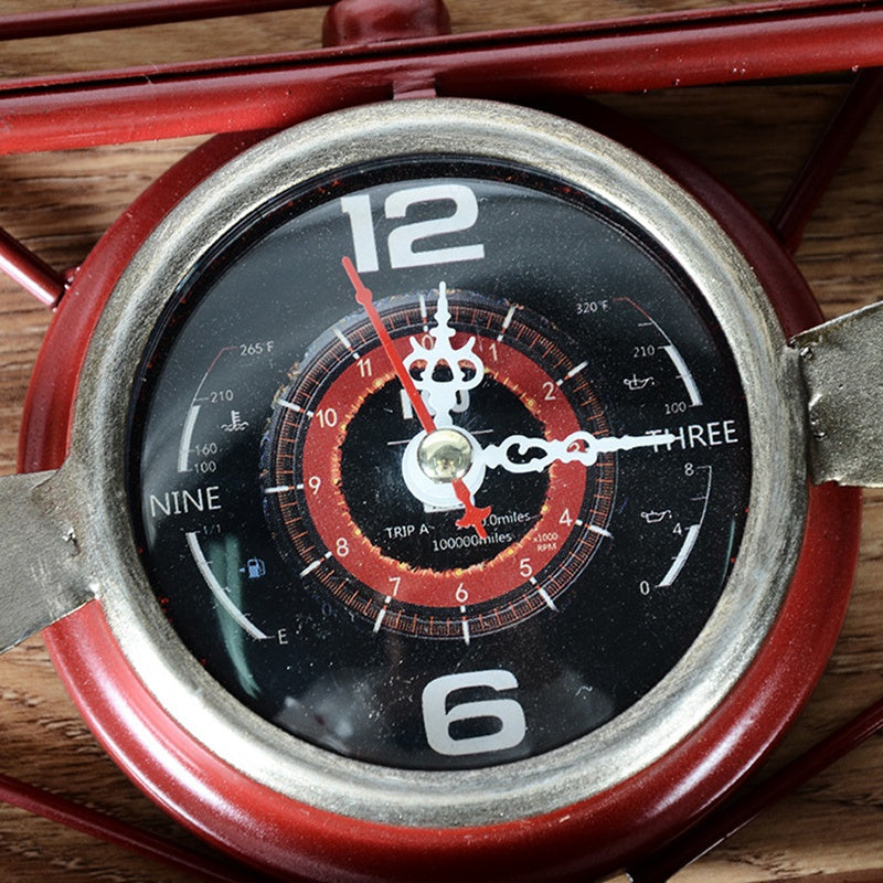 Sikunuo | Creative Retro Aircraft Wall Clock