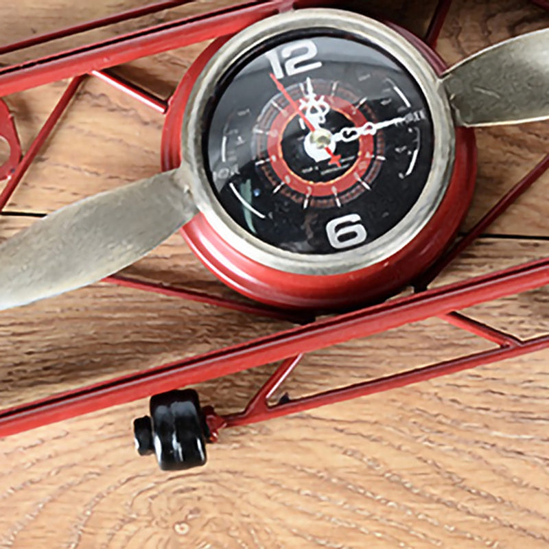 Sikunuo | Creative Retro Aircraft Wall Clock