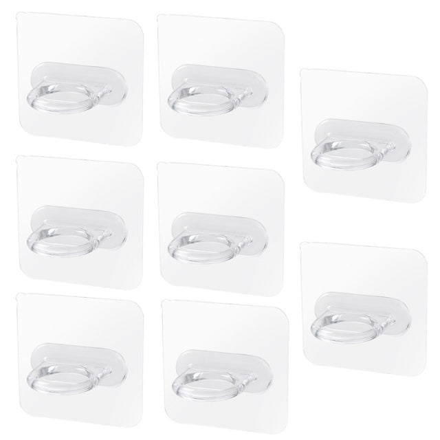 Sikunuo | Self Adhesive Kitchen Bathroom Organizer Hook Set