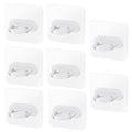 Sikunuo | Self Adhesive Kitchen Bathroom Organizer Hook Set
