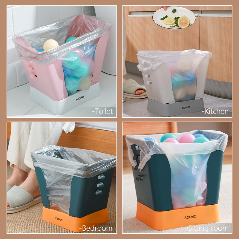 Sikunuo | Portable Easy Pastel Trash Bag Holder