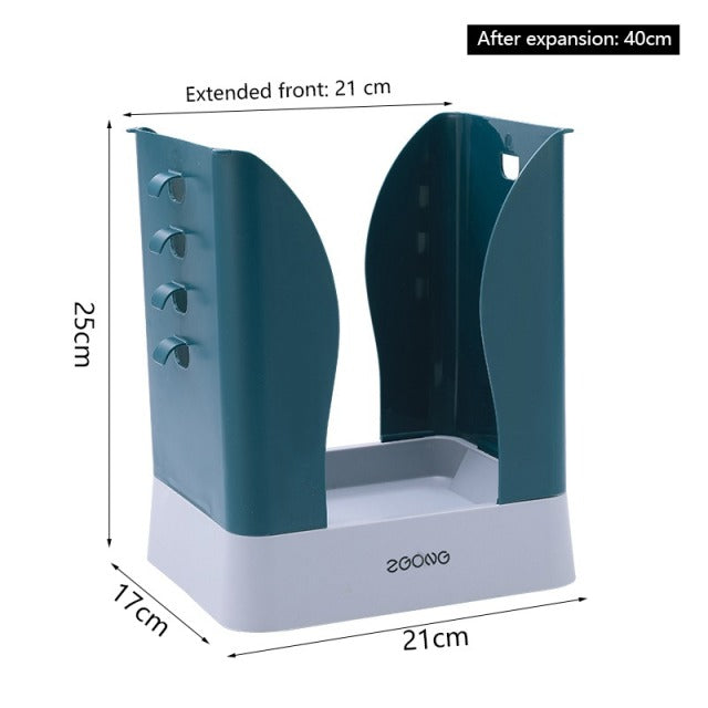 Sikunuo | Portable Easy Pastel Trash Bag Holder