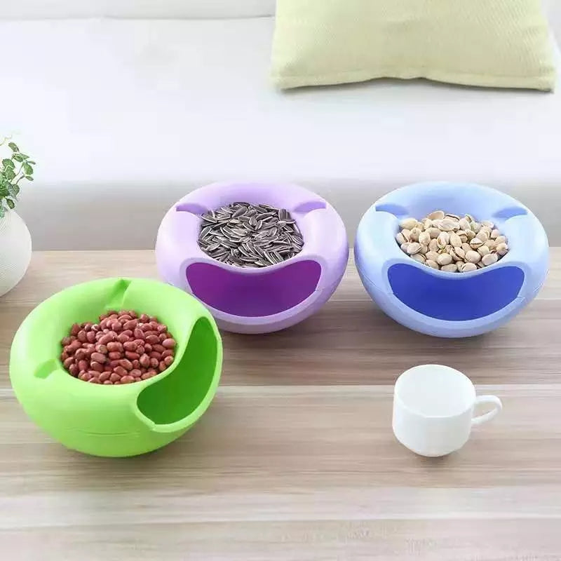 Sikunuo | Multifunctional Double Layer Dish with Phone Holder