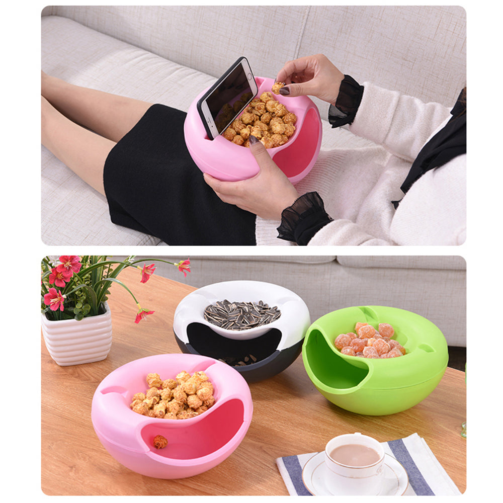 Sikunuo | Multifunctional Double Layer Dish with Phone Holder