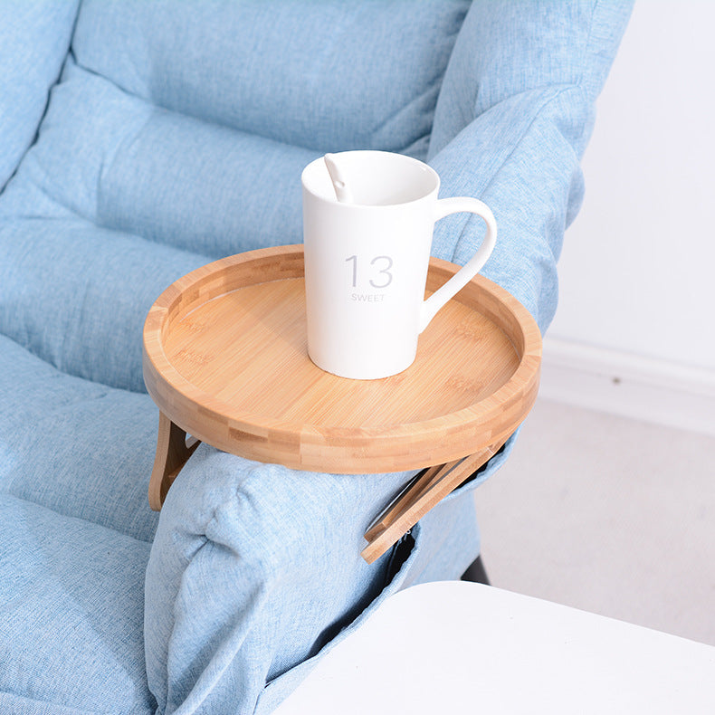 Sikunuo | Creative  Clip-On Bamboo Sofa Armrest Tray