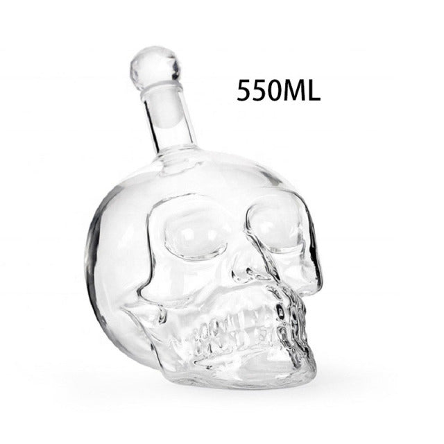 Sikunuo | Creative Crystal Skull Bottle Decanter