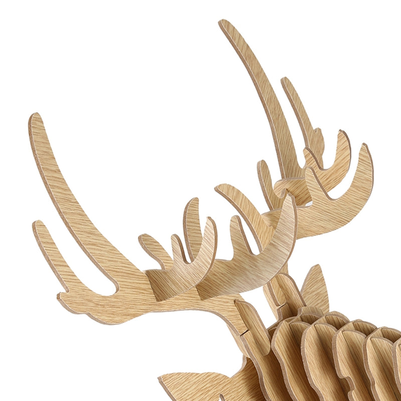 Sikunuo | 3D Puzzle Wooden Hanging Deer Head