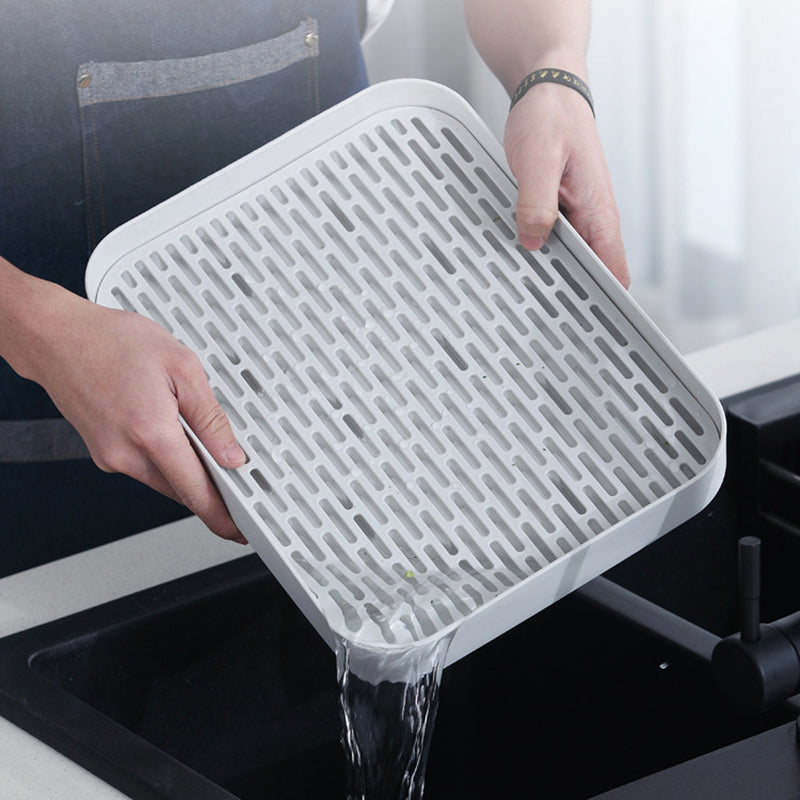 Sikunuo | Double Layer Easy Clean Dish Drainer Tray