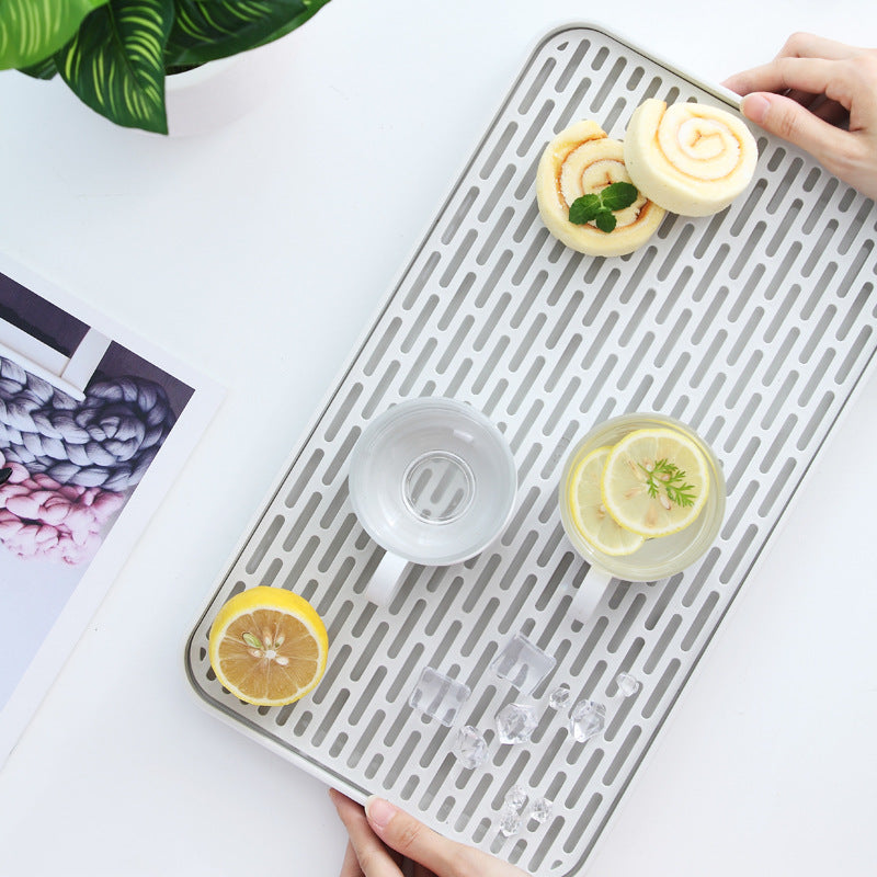 Sikunuo | Double Layer Easy Clean Dish Drainer Tray