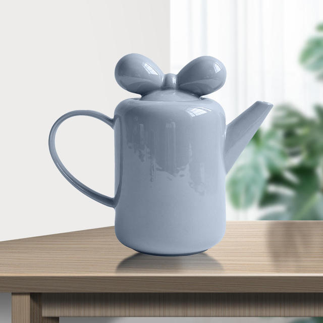 Sikunuo | Bow Knot Design Porcelain Tea Pot