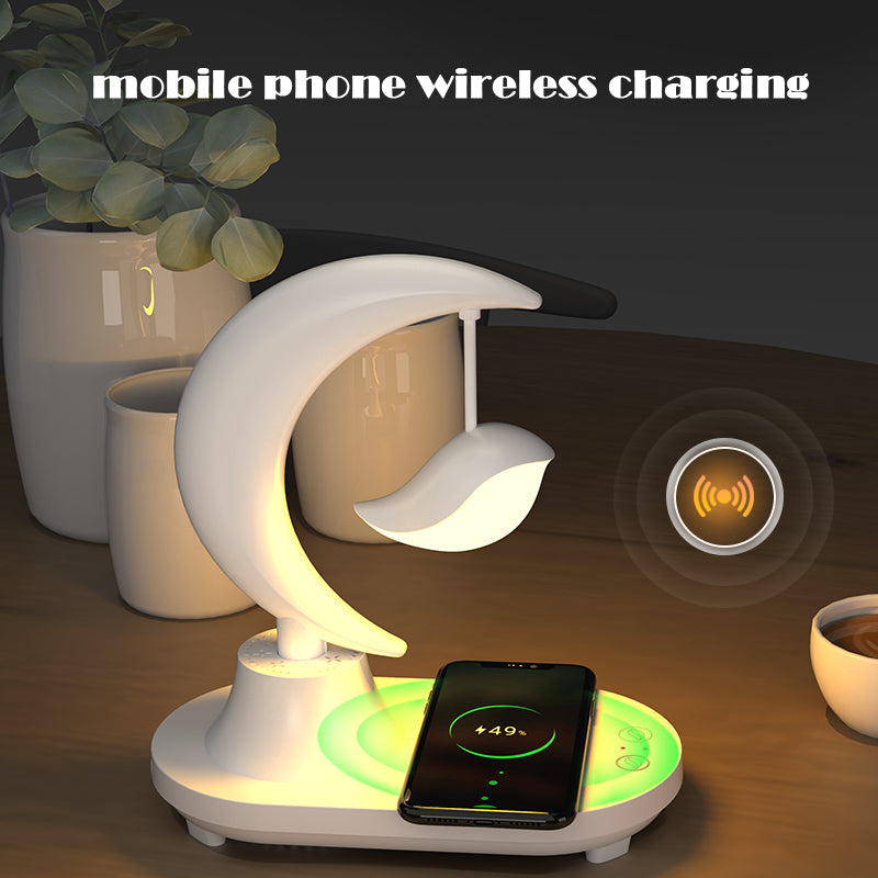 Sikunuo | Moon Star Wireless Charging Night Lamp