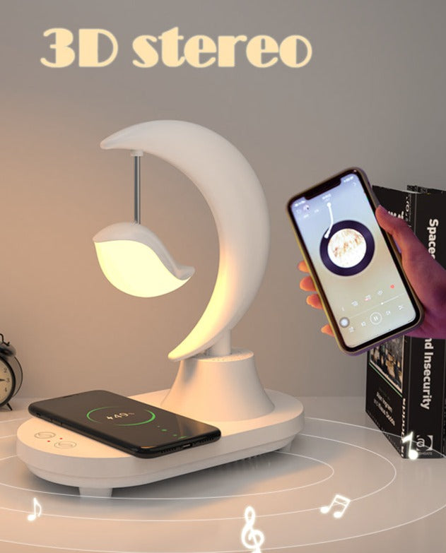 Sikunuo | Moon Star Wireless Charging Night Lamp