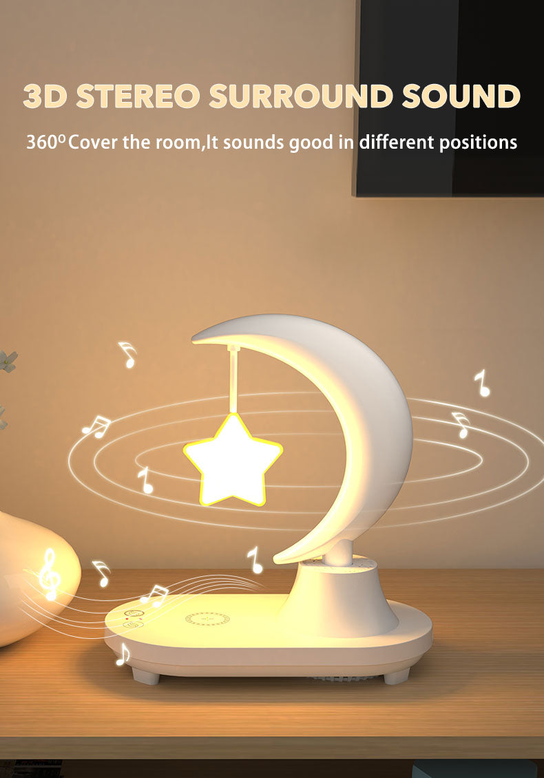 Sikunuo | Moon Star Wireless Charging Night Lamp
