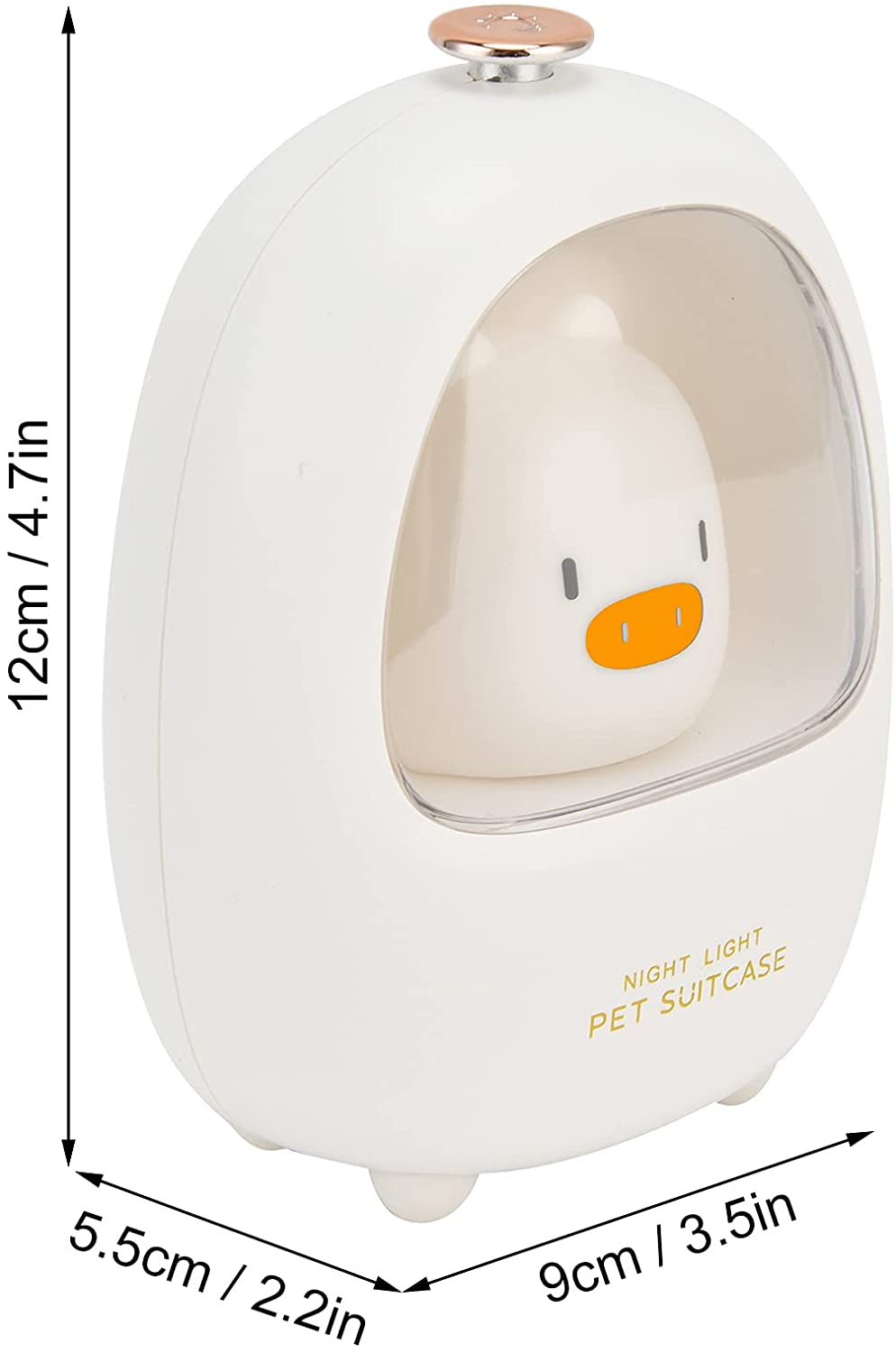 Sikunuo | Portable Atmosphere Cute Pet Bedside Night Lamp