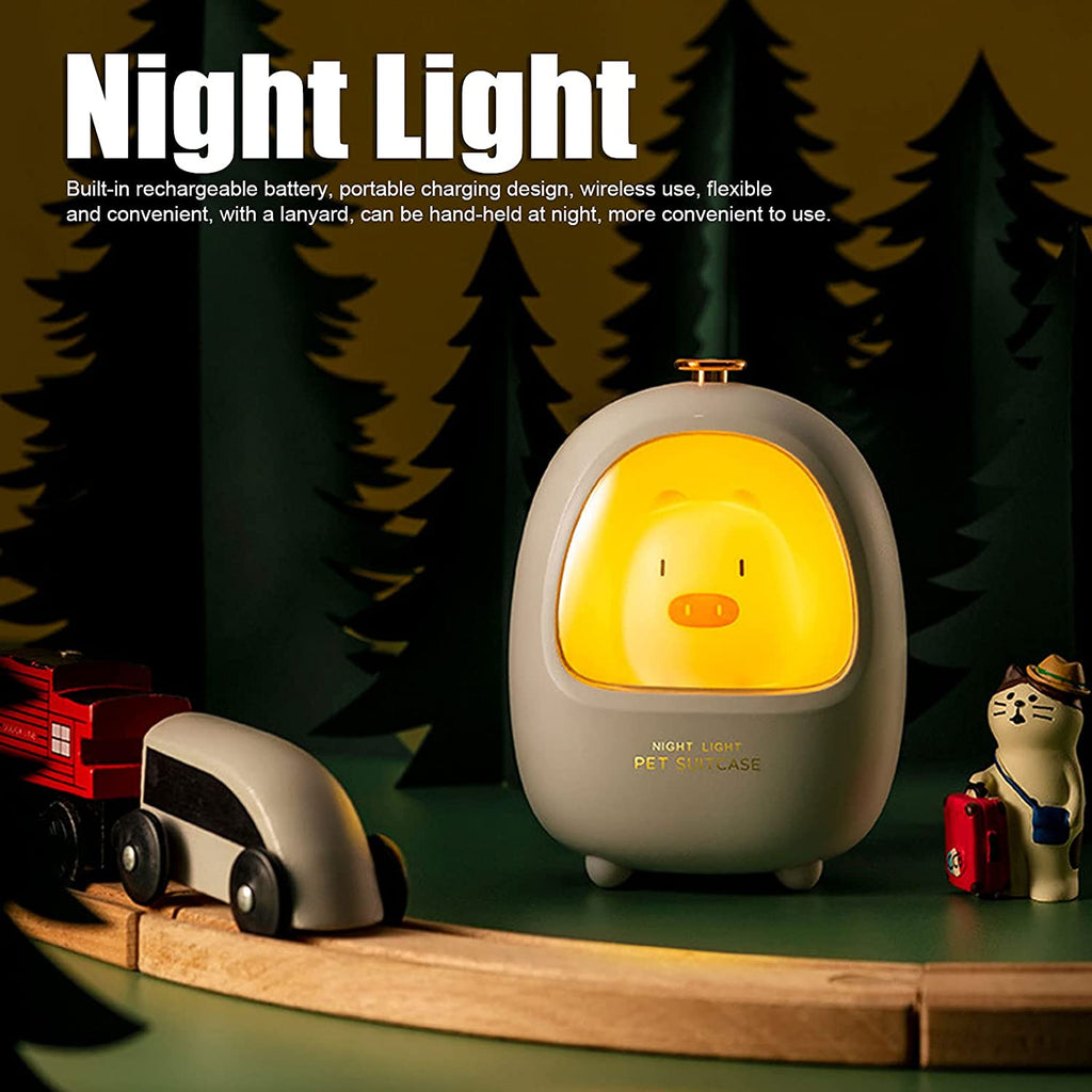 Sikunuo | Portable Atmosphere Cute Pet Bedside Night Lamp