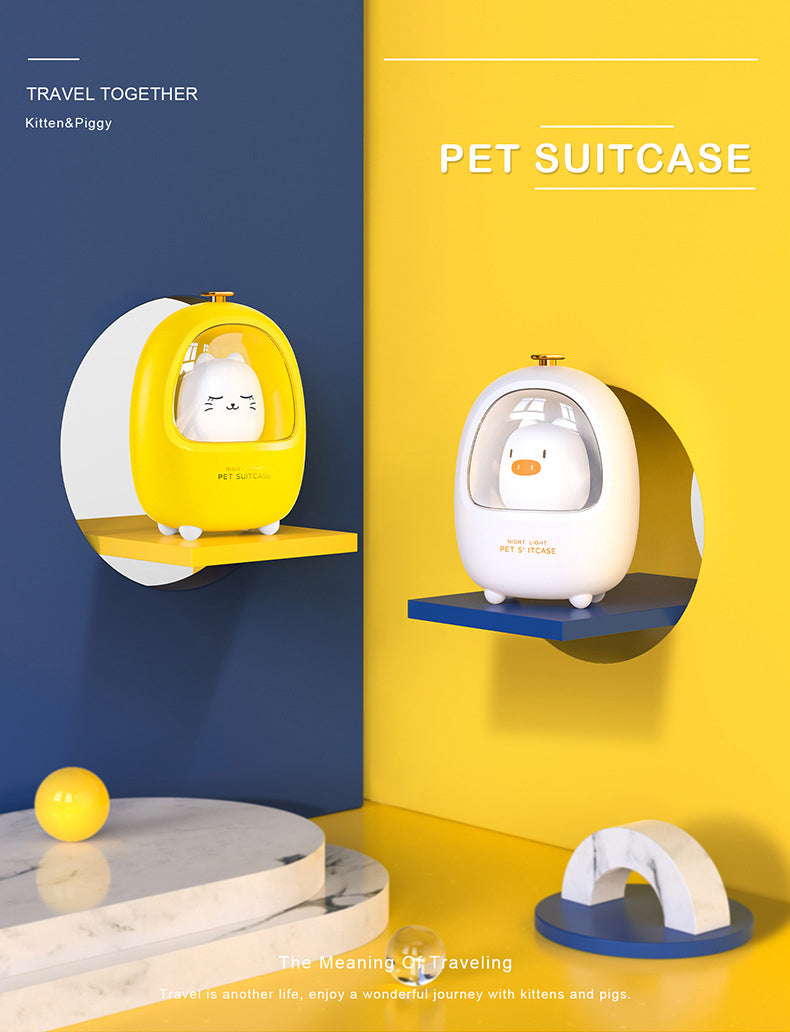 Sikunuo | Portable Atmosphere Cute Pet Bedside Night Lamp