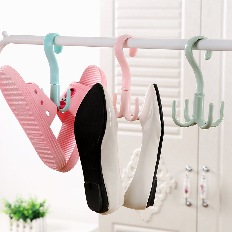 Sikunuo | Rotating Four-Claw Wardrobe Organizer Hanger