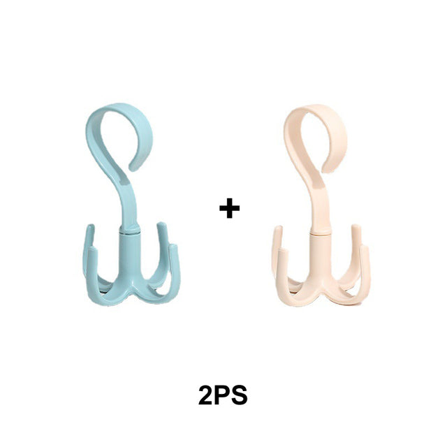 Sikunuo | Rotating Four-Claw Wardrobe Organizer Hanger