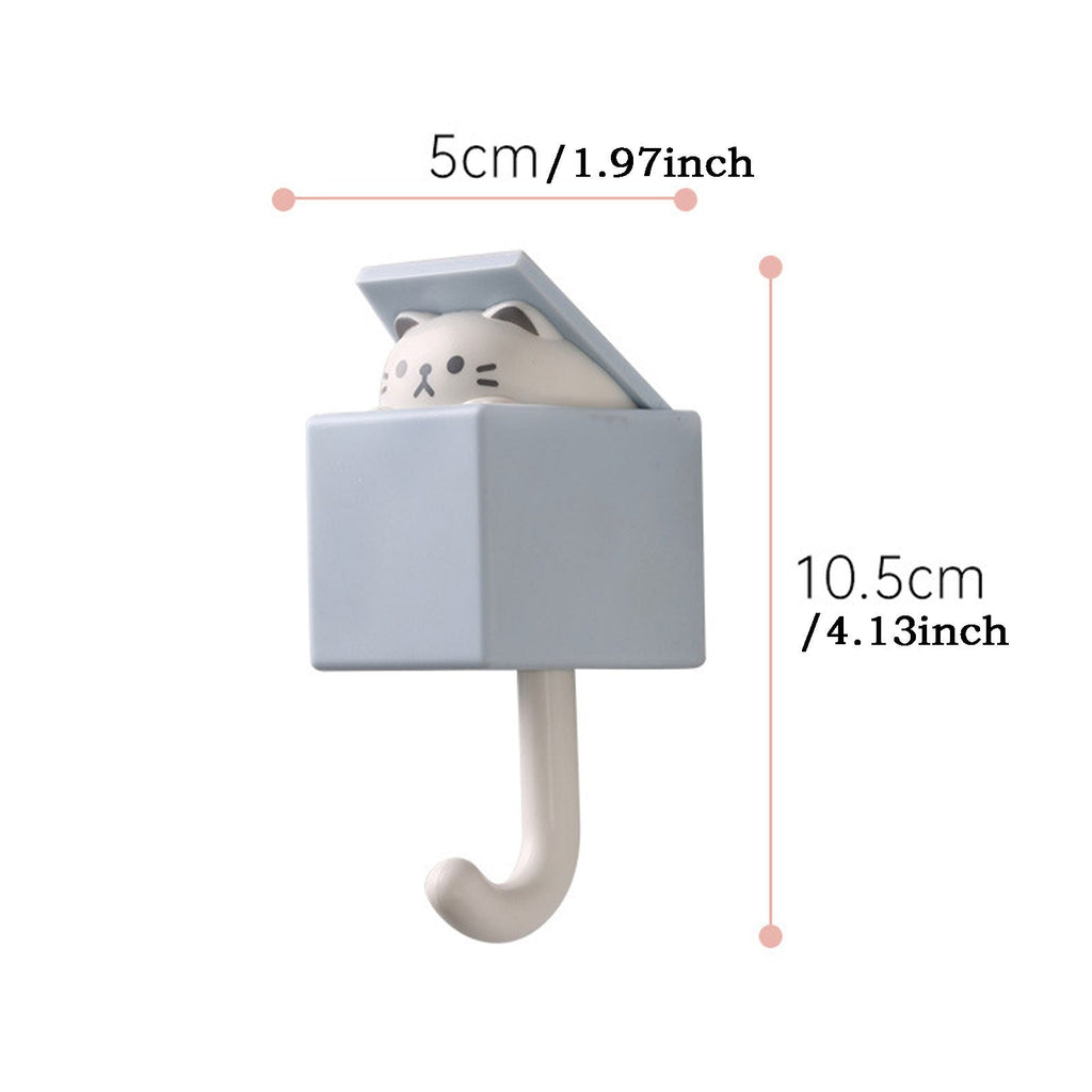 Sikunuo | Cute Cat Wall Multi-Purpose Hook