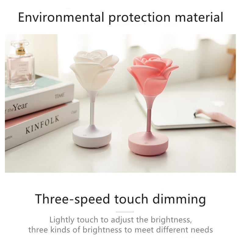 Sikunuo | Rose Flower Romantic Touch Night Light